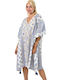 Potre Women's Caftan Beachwear Blue