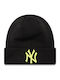 League Essential Beanie Ανδρικός Σκούφος Πλεκτός σε Μαύρο χρώμα