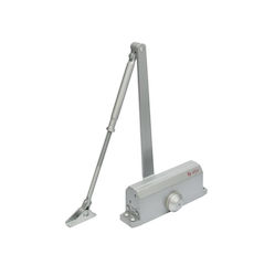 Sa-6033aw-sv Hydraulic Door Arm Damper 40-65 Kg Silver Aluminium