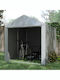 Metallische Gartenhaus Galvanisiert M1.6xP2xH1.72m