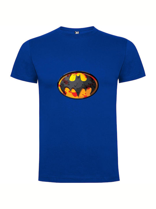 Dynamic Dc Batman Collection T-shirt Batman Μπλε Βαμβακερό