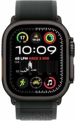 Apple Watch Ultra 2 2024 49mm Negru cu Black Trail Loop Apple Watch Ultra 2 2024 49mm Negru cu Black Trail Loop