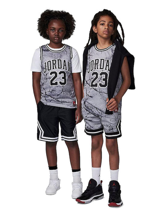 Jordan Kids' Shirt Long Sleeve Grey JORDAN 23
