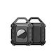 Schlüsselanhänger Airtag Tracker Thd Befestigbar an Schlüssel Tasche Kleidung Stoßfest Schwarz