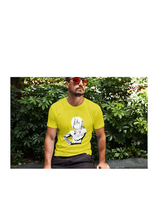 T-shirt Yellow Cotton