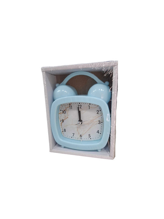 Tabletop Clock with Alarm Blue 198422