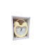 Tabletop Clock with Alarm Yellow 906175