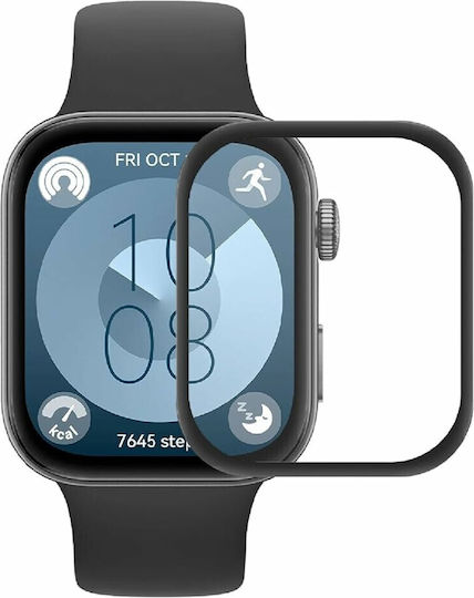 Протектор за екран Full Flexi Glass за Huawei Watch Fit 3 Черен