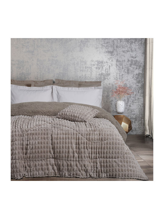 Das Home Duvet Cover Queen 220x240cm 1177 Taupe