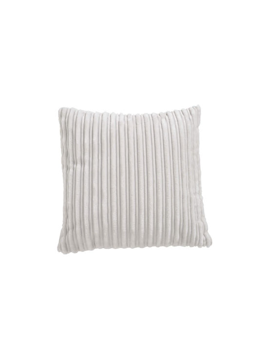 Das Home Perna De Canapea 1178 Fleece Ivory Pudrat 40x40cm