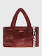 Fur Women's Tote Bag Cranberry