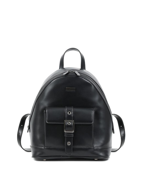 Doca Damen Tasche Rucksack Schwarz