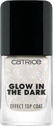 Catrice Cosmetics Effect Top Coat Glow In The Dark Top Coat / Base Coat για Απλά Βερνίκια 10.5ml