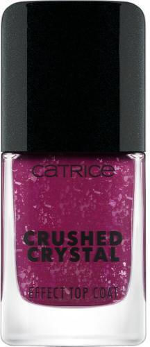 Catrice Cosmetics Effect Top Coat Crushed Crystal Top Coat / Base Coat για Απλά Βερνίκια 10.5ml