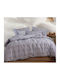 Nef-Nef Homeware Sheet Sets Queen 240x270cm. Highlar Gray 4pcs