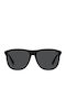 Polaroid Men's Sunglasses With Black Horn-Rimmed Frame And Grey Polarized Lens PLD4178/S 807/M9