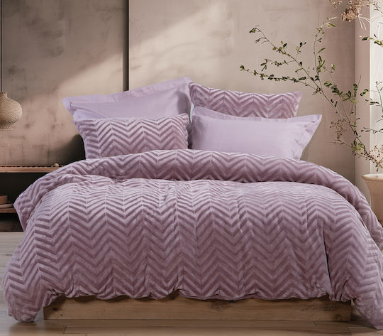 Nef-Nef Homeware Bettbezug-Set Übergröße mit 2 Kissenbezügen 240x220 Carmen Rose