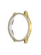Strass Plastic Case in Gold color for Samsung Galaxy Watch 4 Classic 42mm