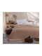 Nef-Nef Homeware Duvet Cover Single 160x220cm Ezra Mocca