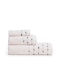 Nef-Nef Homeware Bath Towel Set 3pcs Cheville 70xcm Ecru Weight 500gr/m²