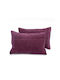 Nef-Nef Homeware Paradise Pillowcase Set Pink 52x72cm.