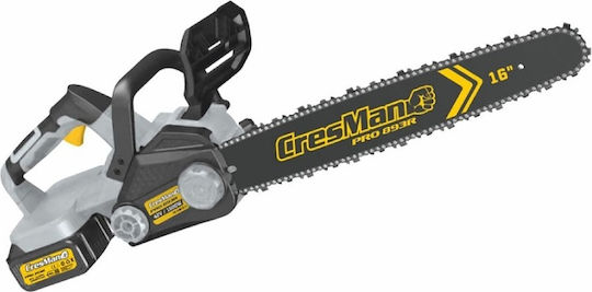 Cresman Pro 893r Αλυσοπρίονο Μπαταρίας 2x4Ah 21V 3.3kg με Λάμα 40cm