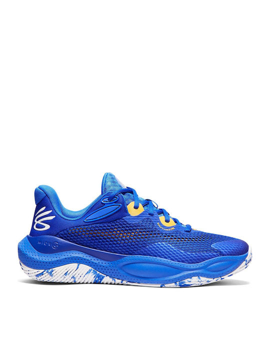 Splash 24 Niedrig Basketballschuhe Blau