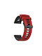 Dual Color Strap Silicone Red (Amazfit Stratos 2s/3)