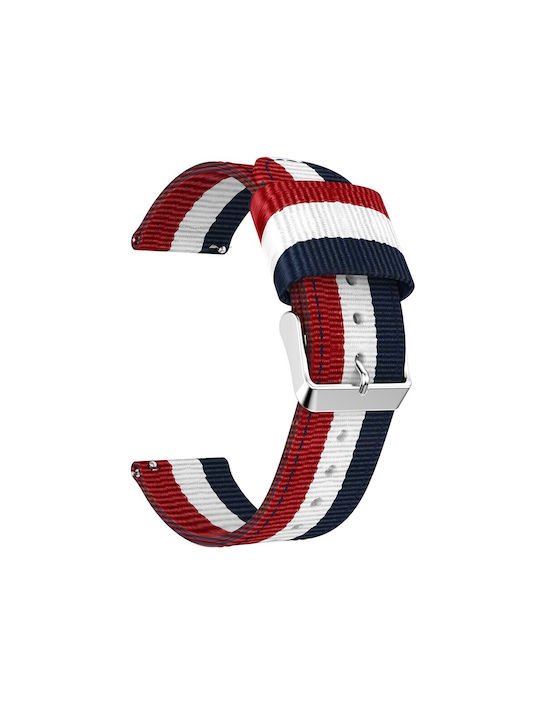Armband Stoff Rot (Huawei GT, GT 2, GT 2e, GT Active, Honor Magic)