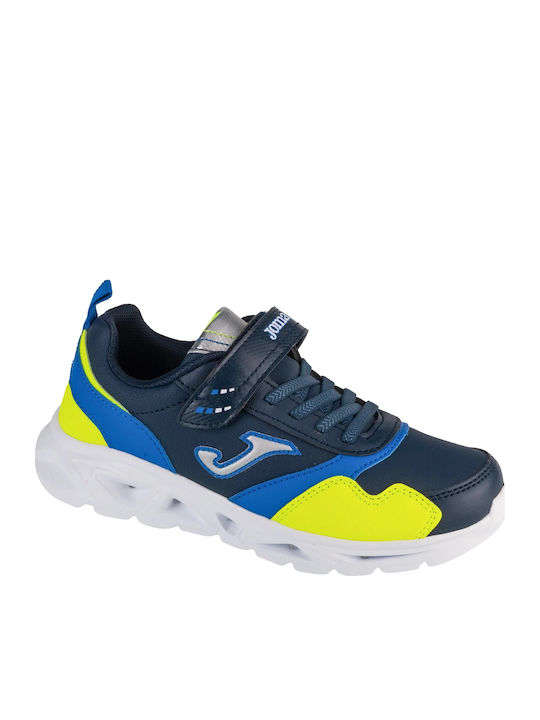Joma Star Jr Παιδικά Sneakers με Σκρατς Navy Μπλε