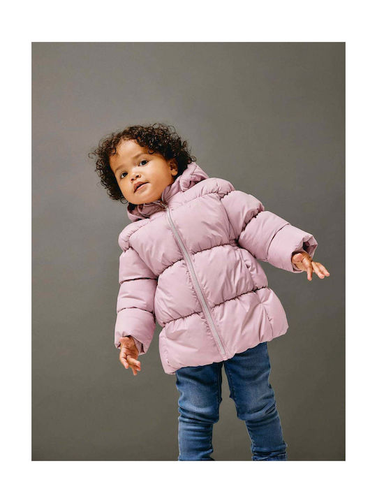 Name It Kids Quilted Jacket Lila