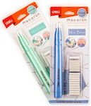 Deli Eraser Electric Replacement for Pencil and Pen 21pcs