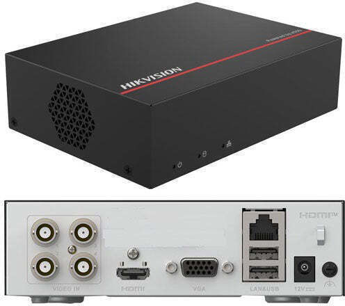 Hikvision iDS-E04HUHI-XB 4 Channel Surveillance Video Recorder with 4K Resolution