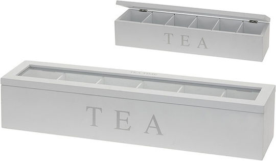 Zaros Allgemeine Verwendung Glas Vasen mit Deckel Weiß 43x9cm 1 Stück