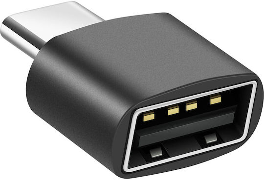 Avizar Charger Adapter USB-C USB-C Male to USB 2.0 Female Speed 480 Mbps Black