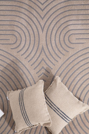 Royal Carpet Organic Seturi De Covoare Pentru Dormitor Bej 11ORG565BE070480 3 Bucăți