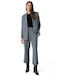 Women's Fabric Trousers Blue