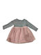Kinderkleid Tüll Two-tone