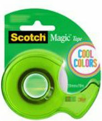 3M Диспенсър без лента Scotch 19мм x 19м 1бр Зелен