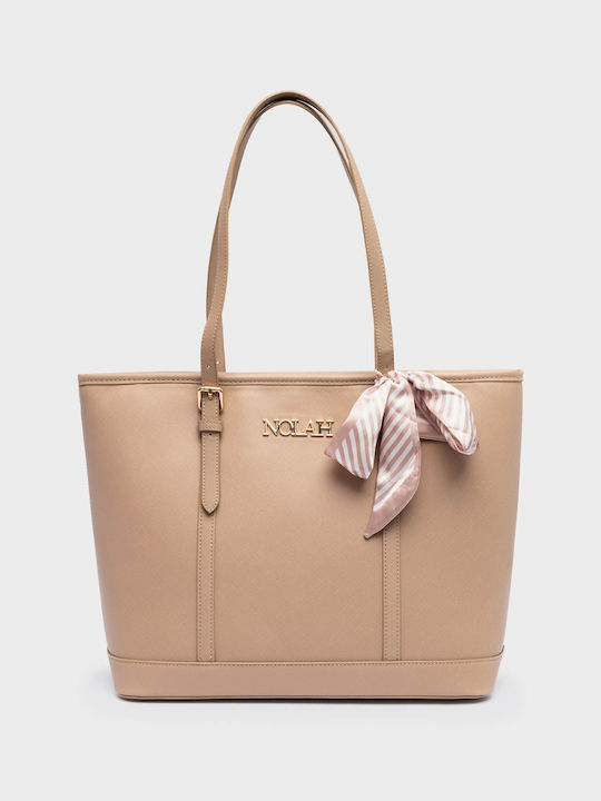 Nolah Ella Damen Tasche Schulter Beige