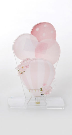 Taufgeschenke Mit Dekorativem Heißluftballon Aus Plexiglas 24 Stück