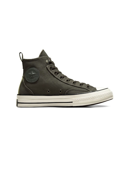 Converse Chuck 70 Jungle Cloth Overlay Sneakers Haki