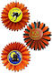 Clown Republic Γιρλάντα Halloween 60εκ 3 Σχέδια 57171343