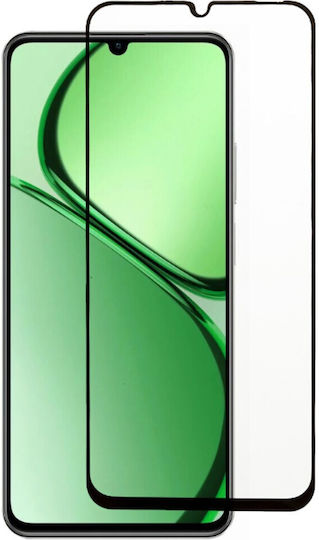 Full Glue Tempered Glass Realme C63 4g Black