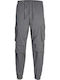 Hose Cargo Elastisch in Lockere Passform Gray