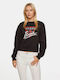 Guess Women's Sweatshirt Black