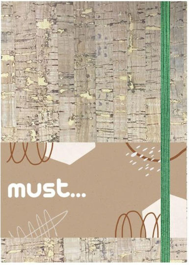 Must Team Notebook 96 Sheets with Elastic (Μiscellaneous colours)