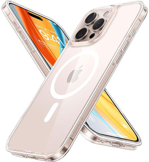 Torras Back Cover Σιλικόνης Διάφανο (iPhone 16 Pro Max)