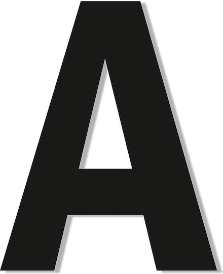 One Two Three Done Sign with Text in Black Color 7.5cm 13319-75-A-BL