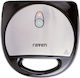 Raven Sandwichmaker für for 2 Sandwiches Sandwiches 750W Inox